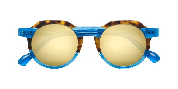 Front of Vesper in Tortoise / Blue