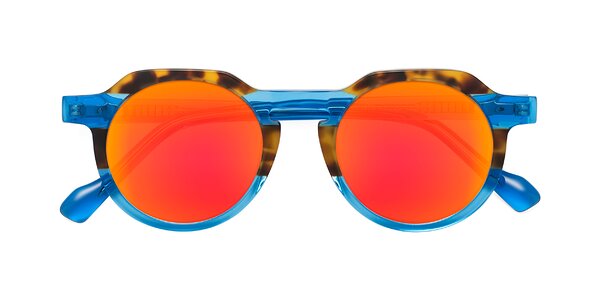 Front of Vesper in Tortoise / Blue