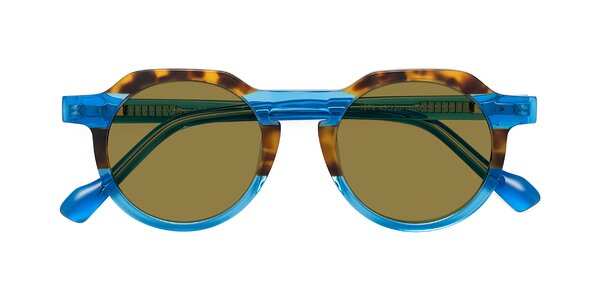 Front of Vesper in Tortoise / Blue