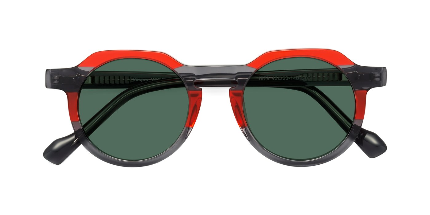 Vesper - Red/Gray Polarized Sunglasses