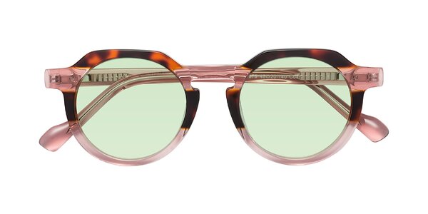 Front of Vesper in Tortoise / Pink