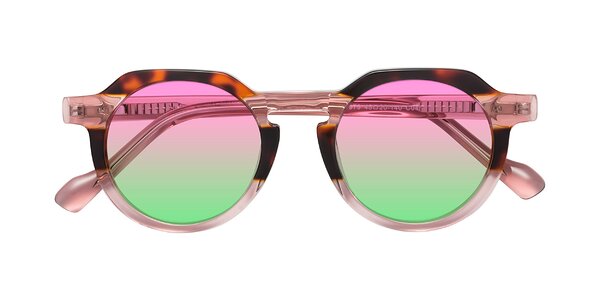 Front of Vesper in Tortoise / Pink