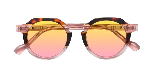 Front of Vesper in Tortoise / Pink