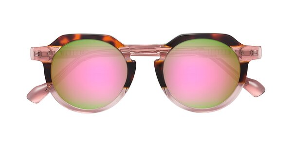 Front of Vesper in Tortoise / Pink