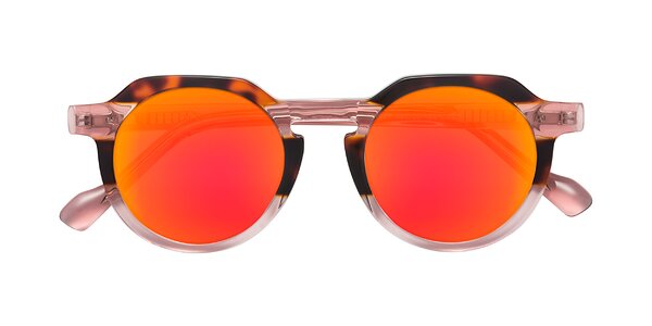 Front of Vesper in Tortoise / Pink