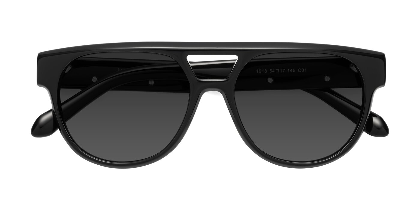 Lyon - Black Tinted Sunglasses