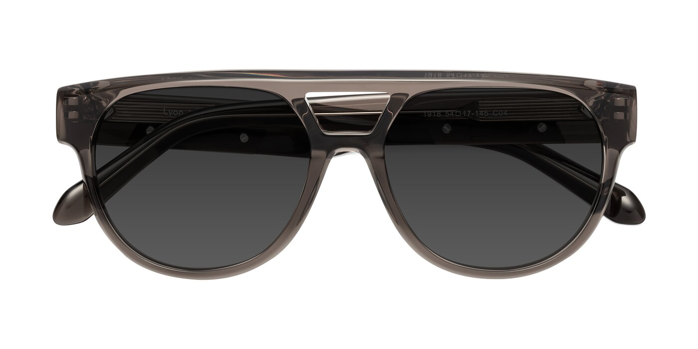 Lyon - Charcoal Gray Tinted Sunglasses