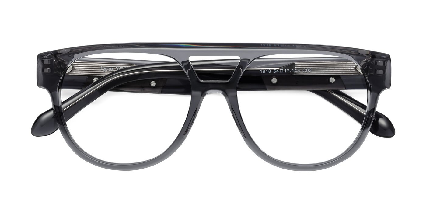 Lyon - Dim Gray Eyeglasses