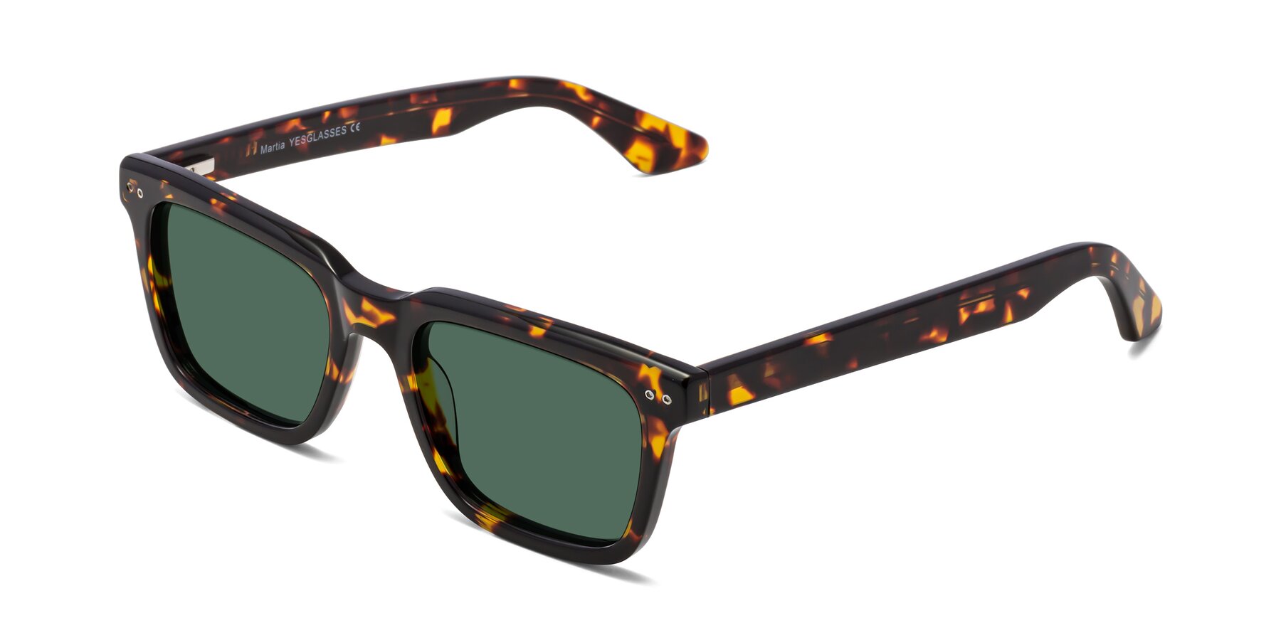 Angle of Martia in Tortoise with Green Polarized Lenses