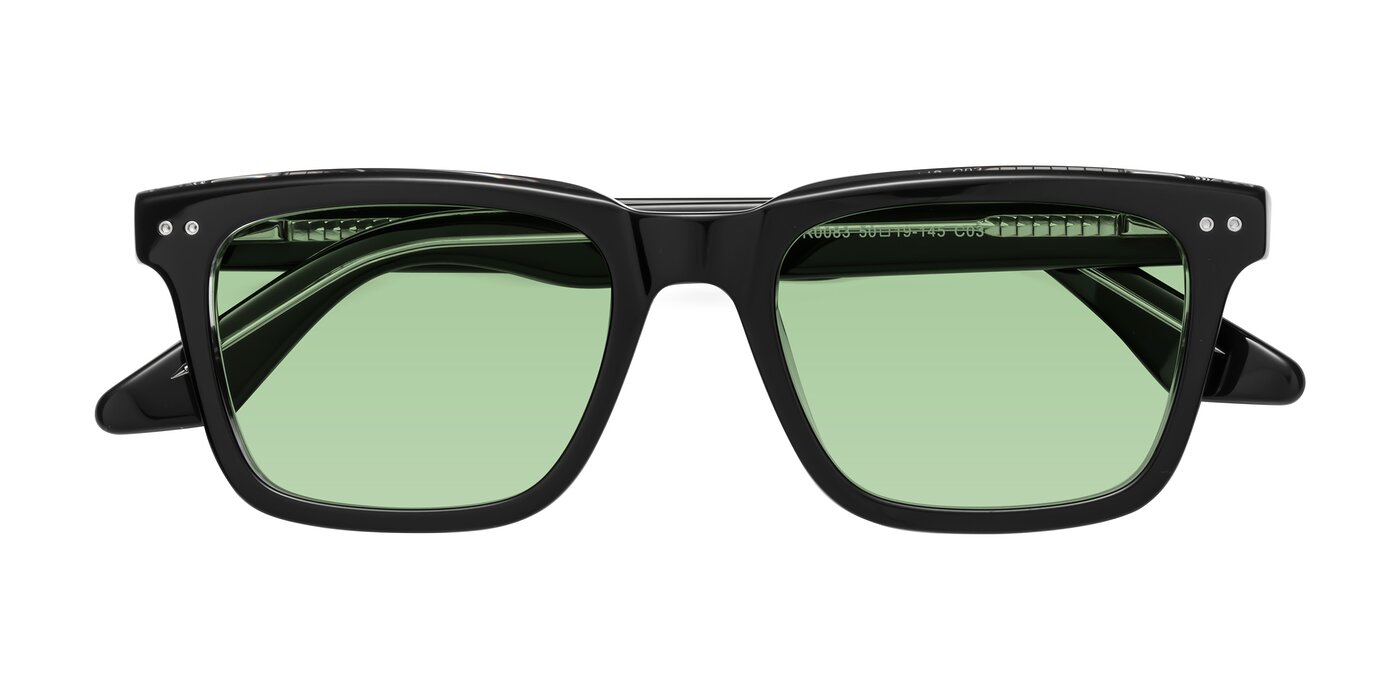 Martia - Black / Clear Tinted Sunglasses