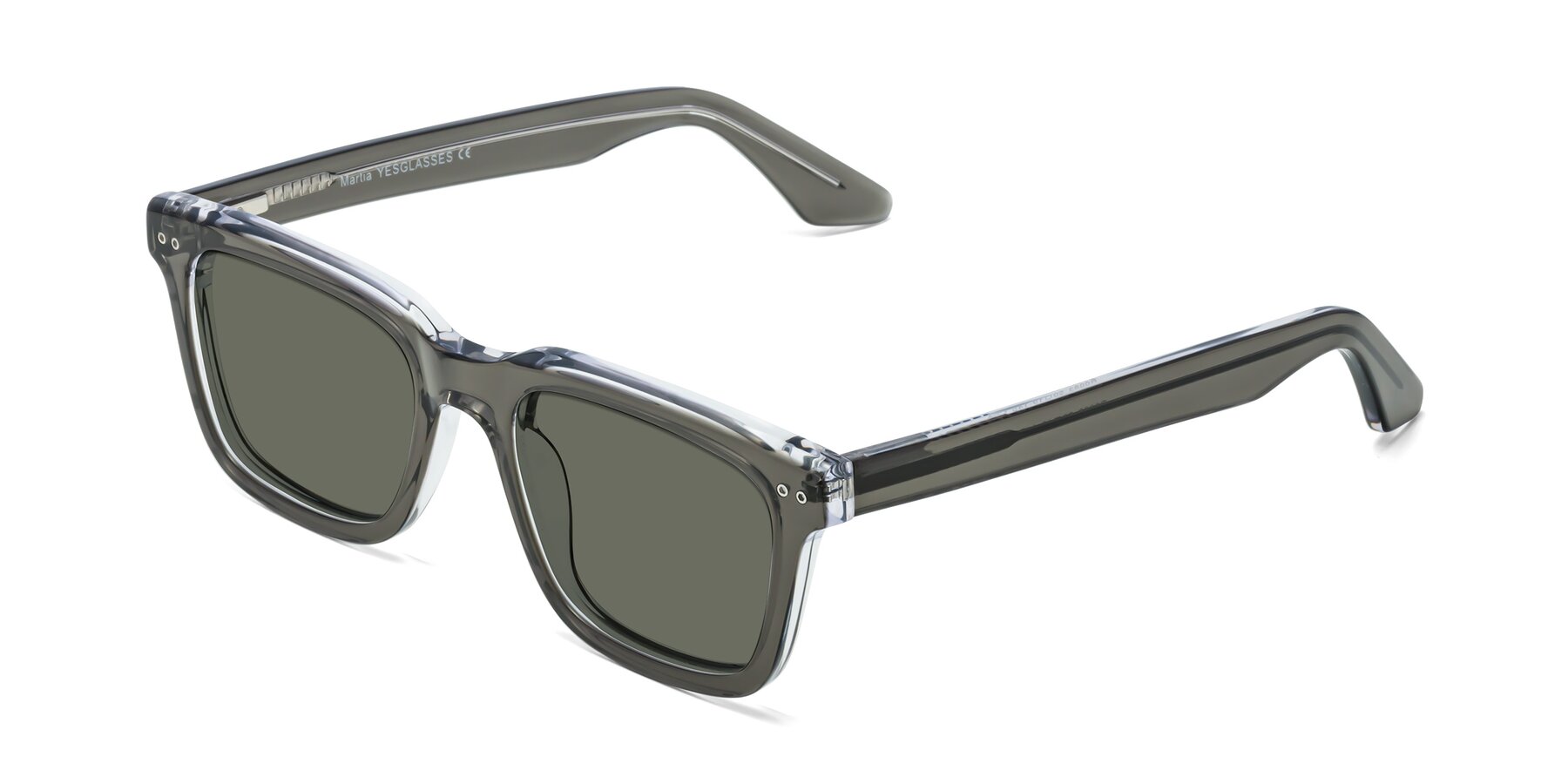 Angle of Martia in Gray-Clear with Gray Polarized Lenses