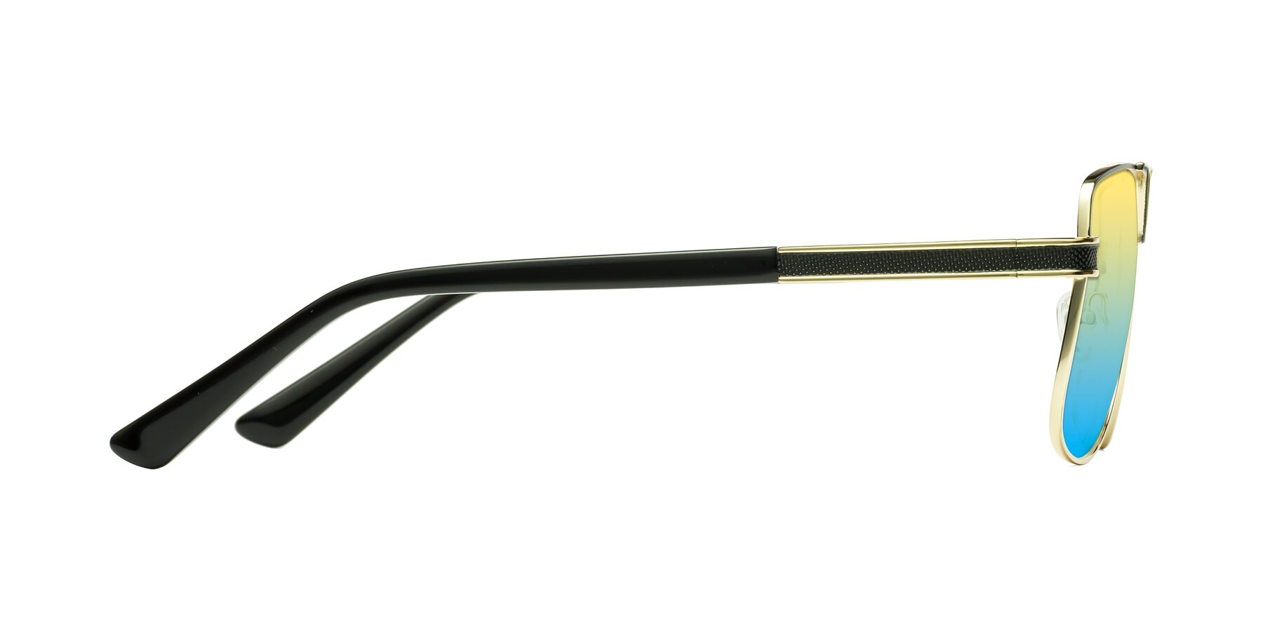 Side of Turkey in Black-Gold with Yellow / Blue Gradient Lenses