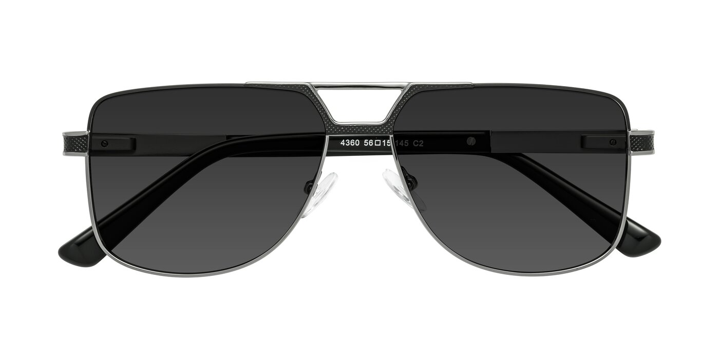 Turkey - Black / Gunmetal Tinted Sunglasses