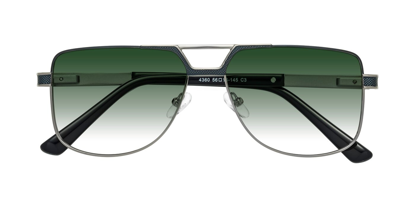 Turkey - Blue/Gunmetal Gradient Sunglasses
