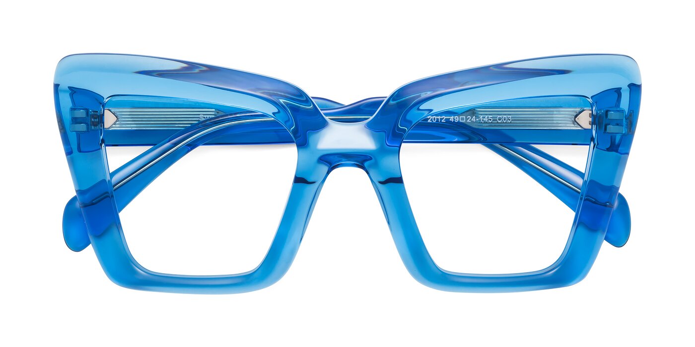Swan - Crystal Blue Blue Light Glasses