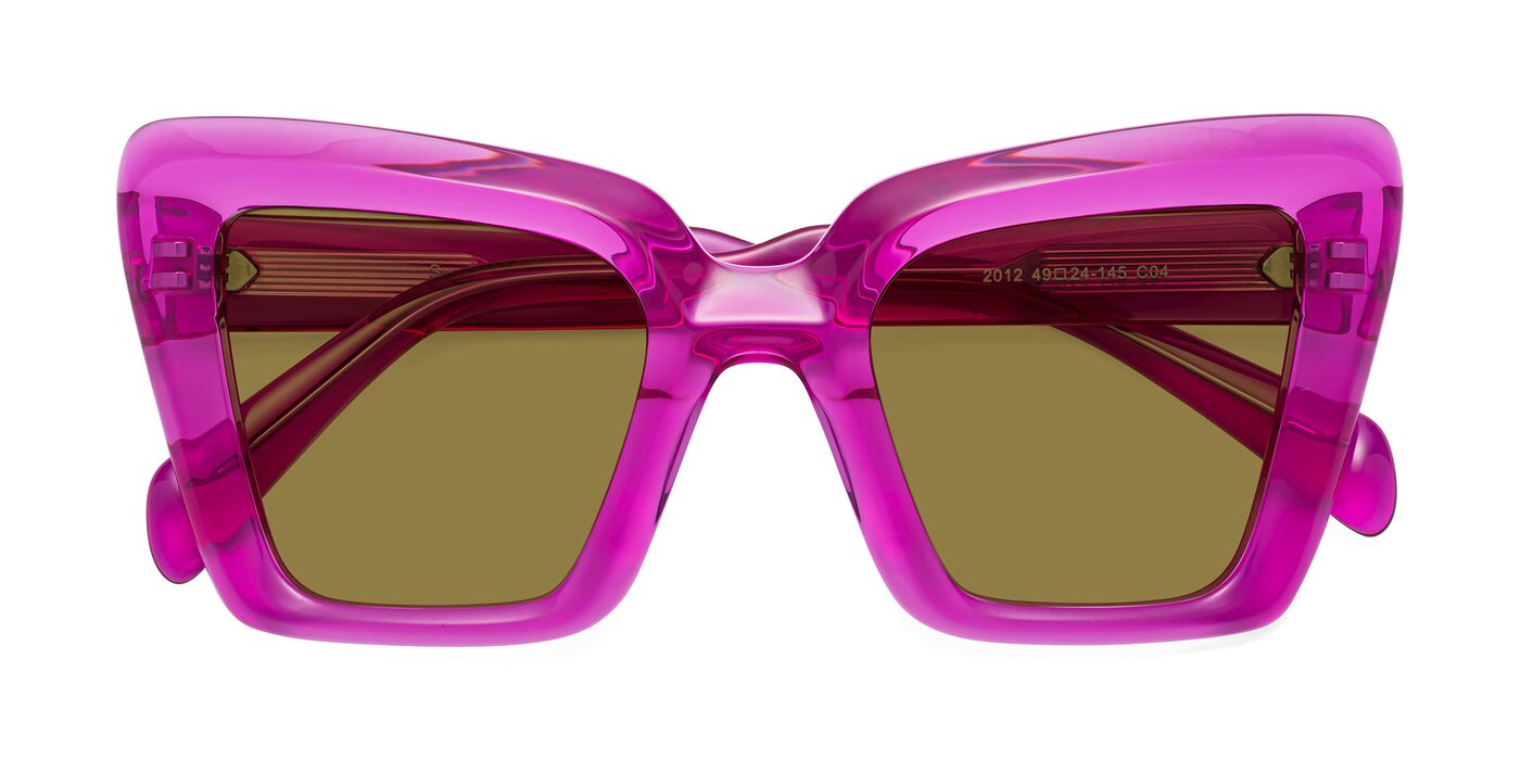 Swan - Crystal Purple Polarized Sunglasses