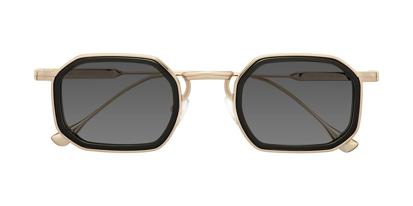 Fresh - Black/Gold Tinted Sunglasses