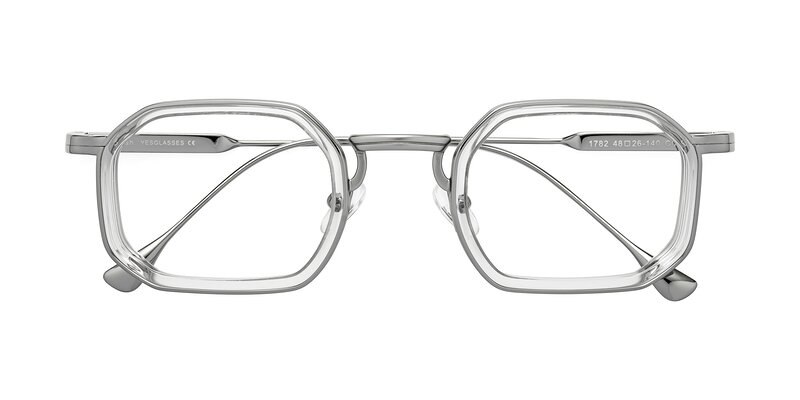 Fresh - Clear / Silver Eyeglasses