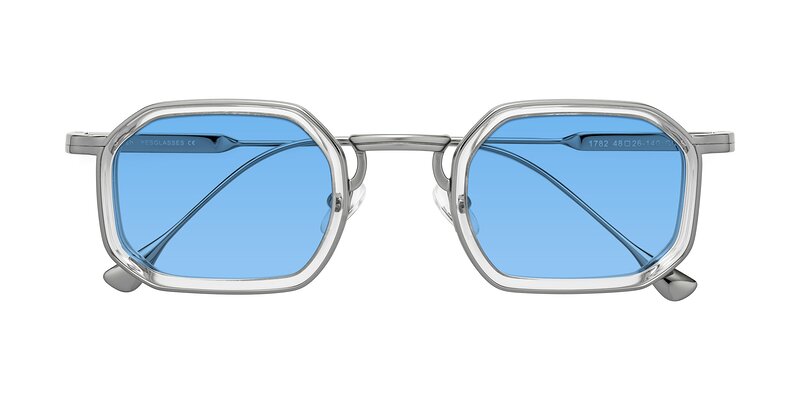 Fresh - Clear / Silver Tinted Sunglasses