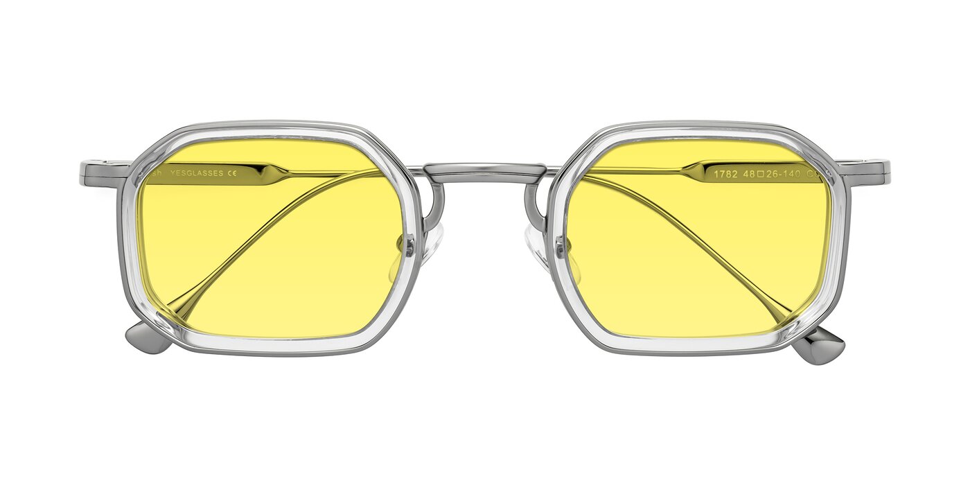 Fresh - Clear/Silver Tinted Sunglasses