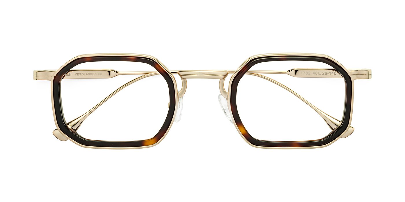 Fresh - Tortoise / Gold Eyeglasses
