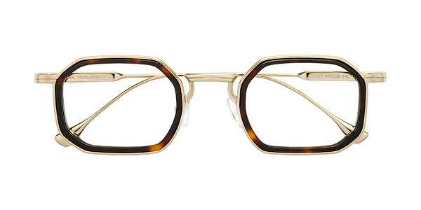 Front of Fresh in Tortoise / Gold