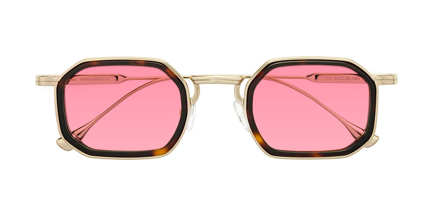 Fresh - Tortoise / Gold Tinted Sunglasses