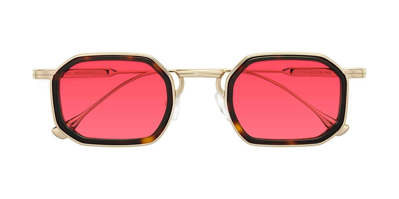 Fresh - Tortoise / Gold Tinted Sunglasses