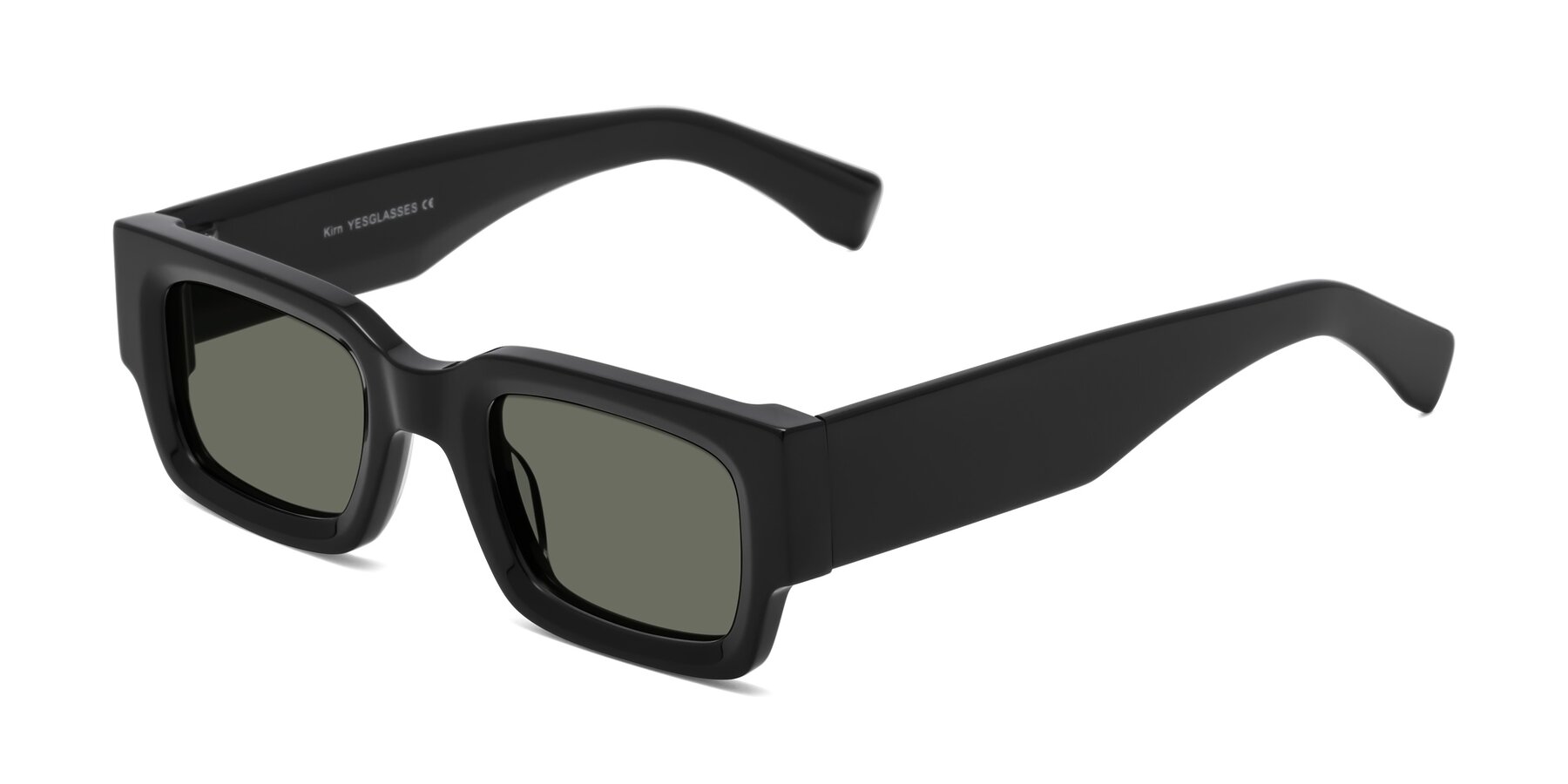 Angle of Kirn in Black with Gray Polarized Lenses