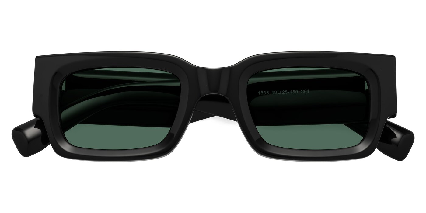 Kirn - Black Polarized Sunglasses