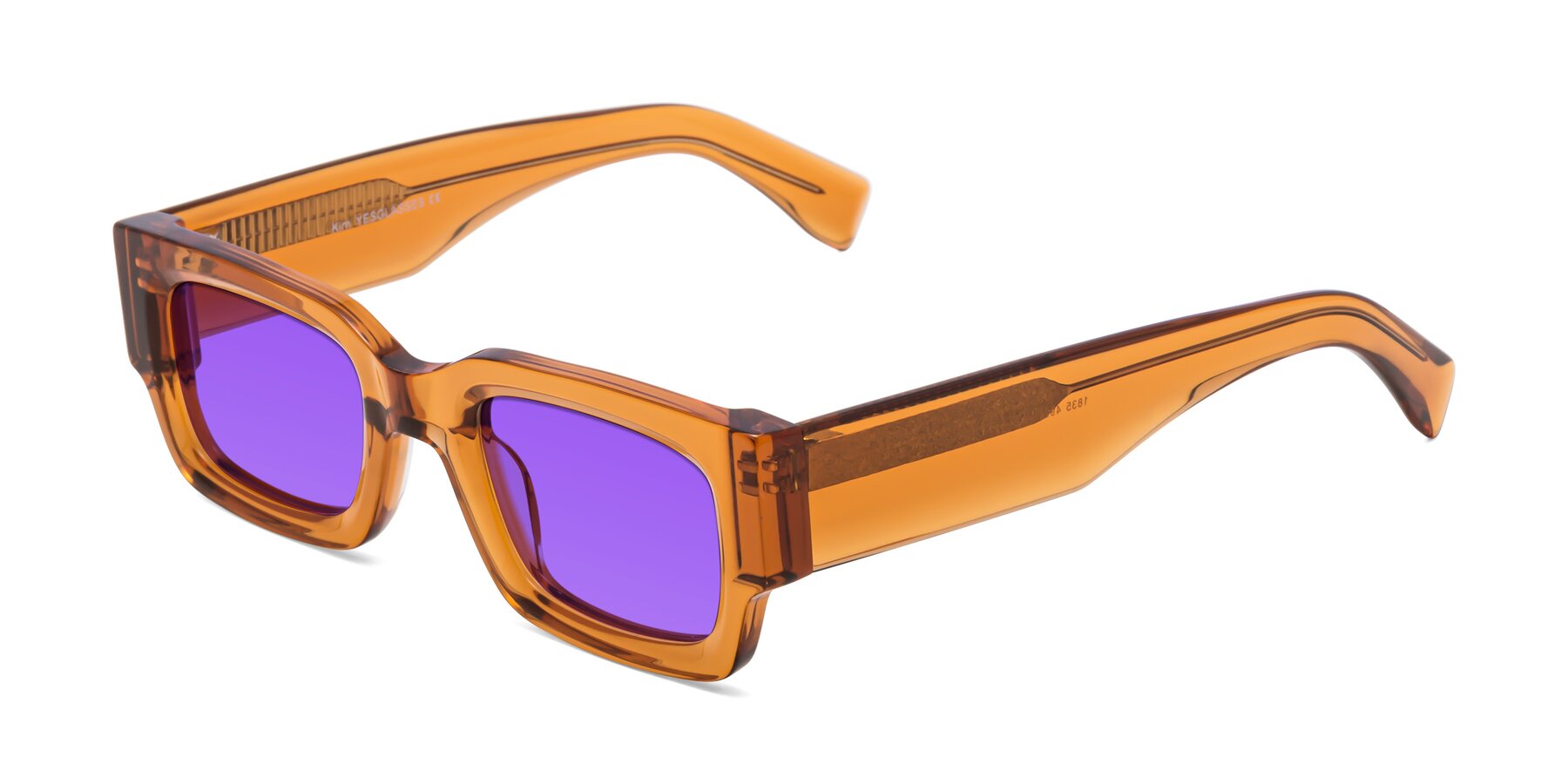 Angle of Kirn in Maple Syrup with Purple Tinted Lenses