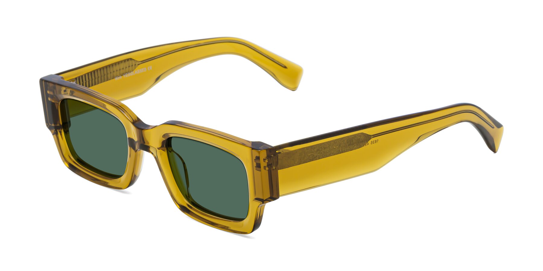 Angle of Kirn in Honey with Green Polarized Lenses