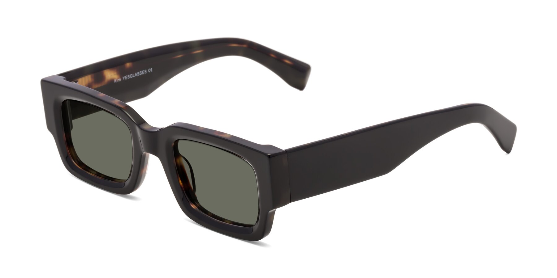 Angle of Kirn in Tortoise with Gray Polarized Lenses