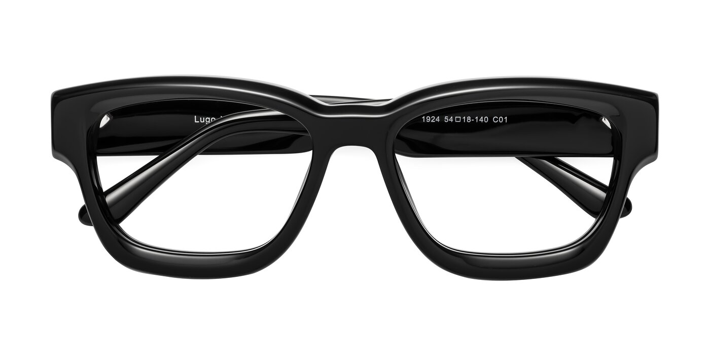 Lugo - Black Eyeglasses