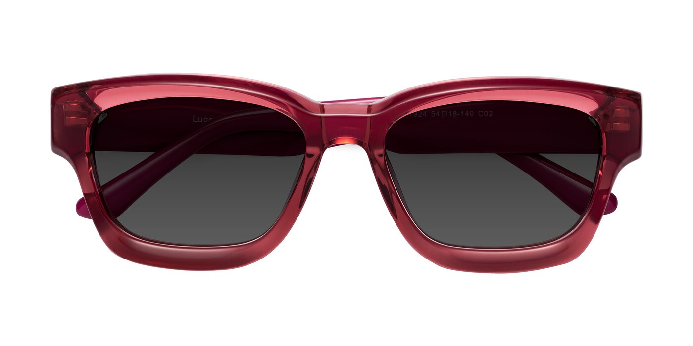 Lugo - Red Tinted Sunglasses