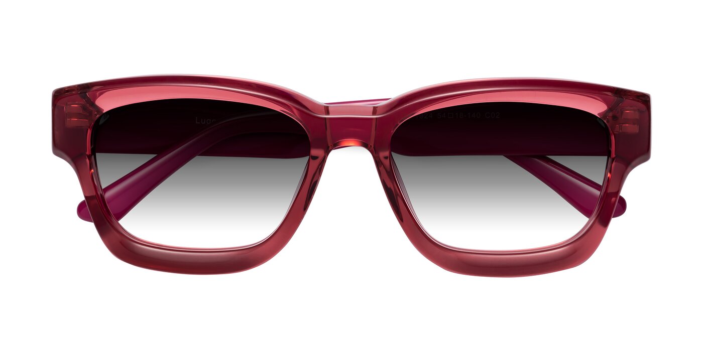 Lugo - Red Gradient Sunglasses