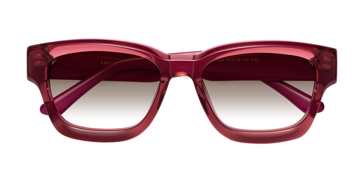 Lugo - Red Gradient Sunglasses