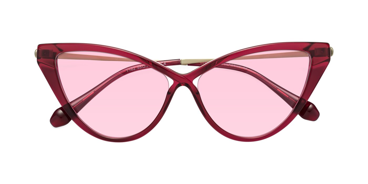 Lucasta - Wine Tinted Sunglasses