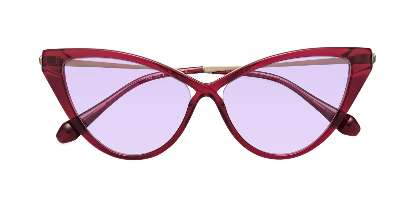 Lucasta - Wine Tinted Sunglasses