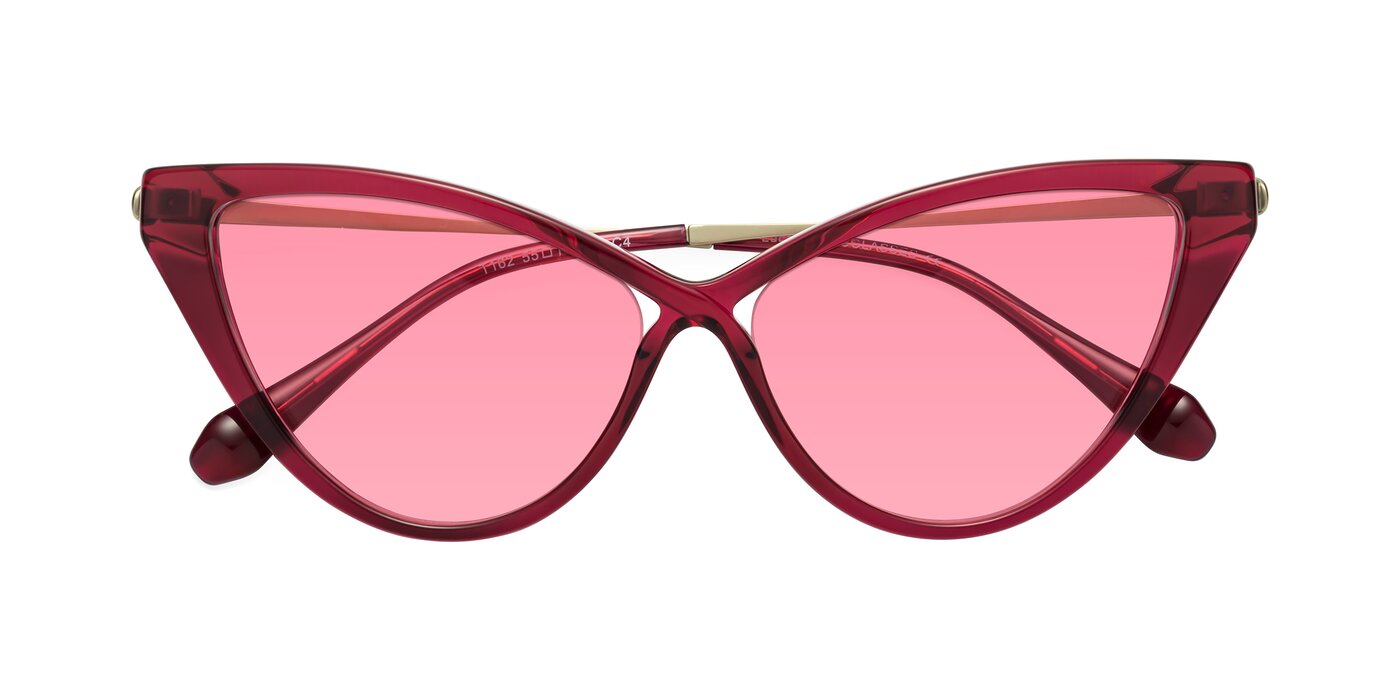 Lucasta - Wine Tinted Sunglasses