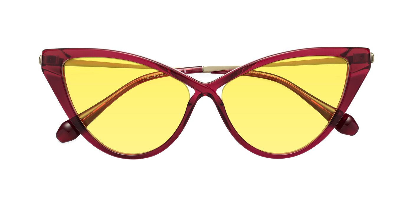 Lucasta - Wine Tinted Sunglasses