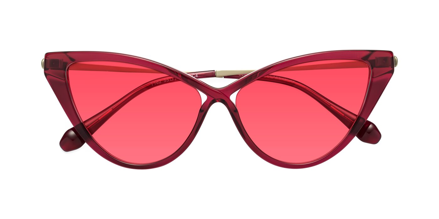 Lucasta - Wine Tinted Sunglasses