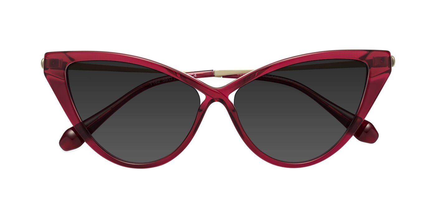 Lucasta - Wine Tinted Sunglasses
