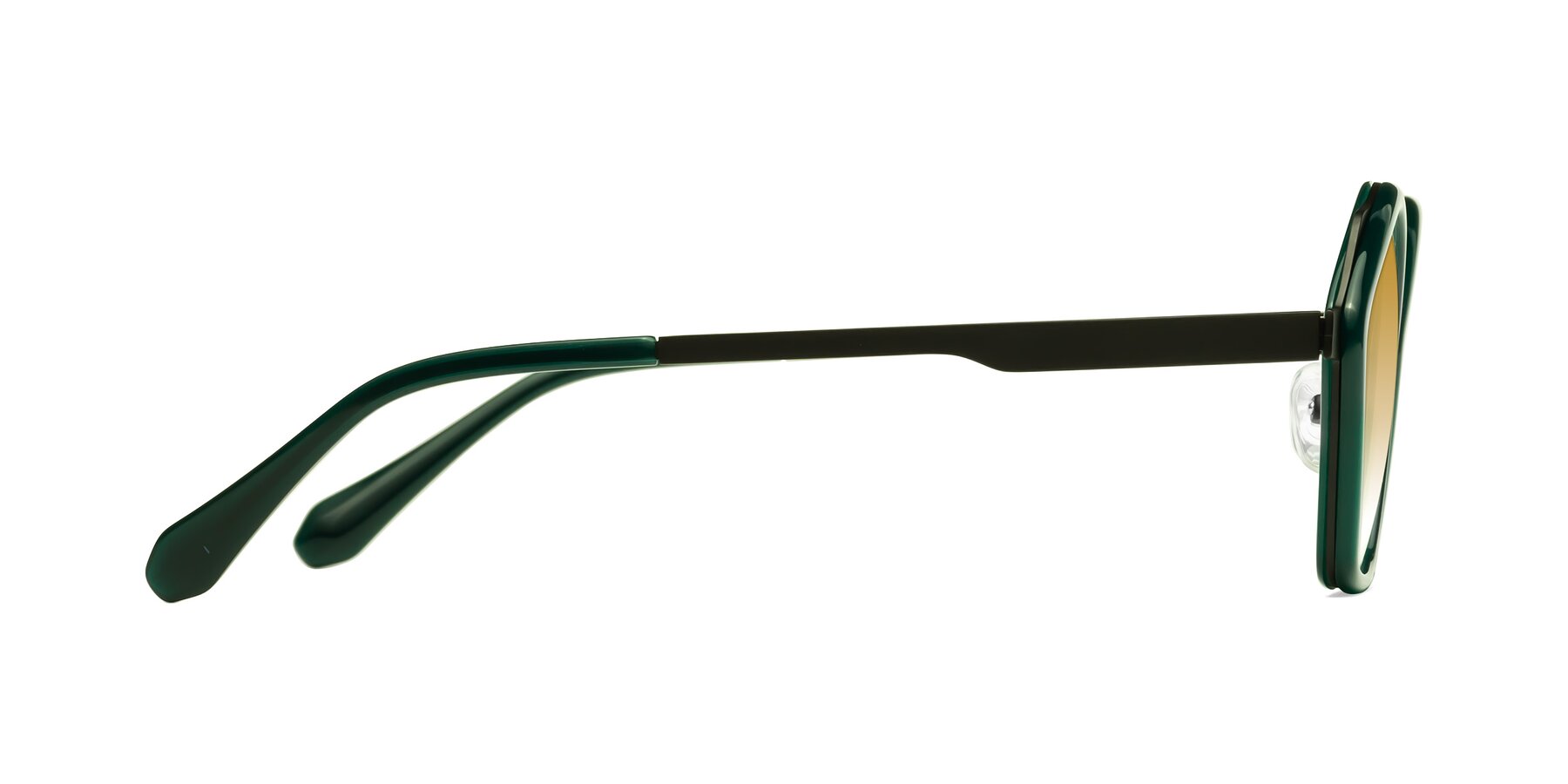 Side of Sugar in Jade-Black with Champagne Gradient Lenses