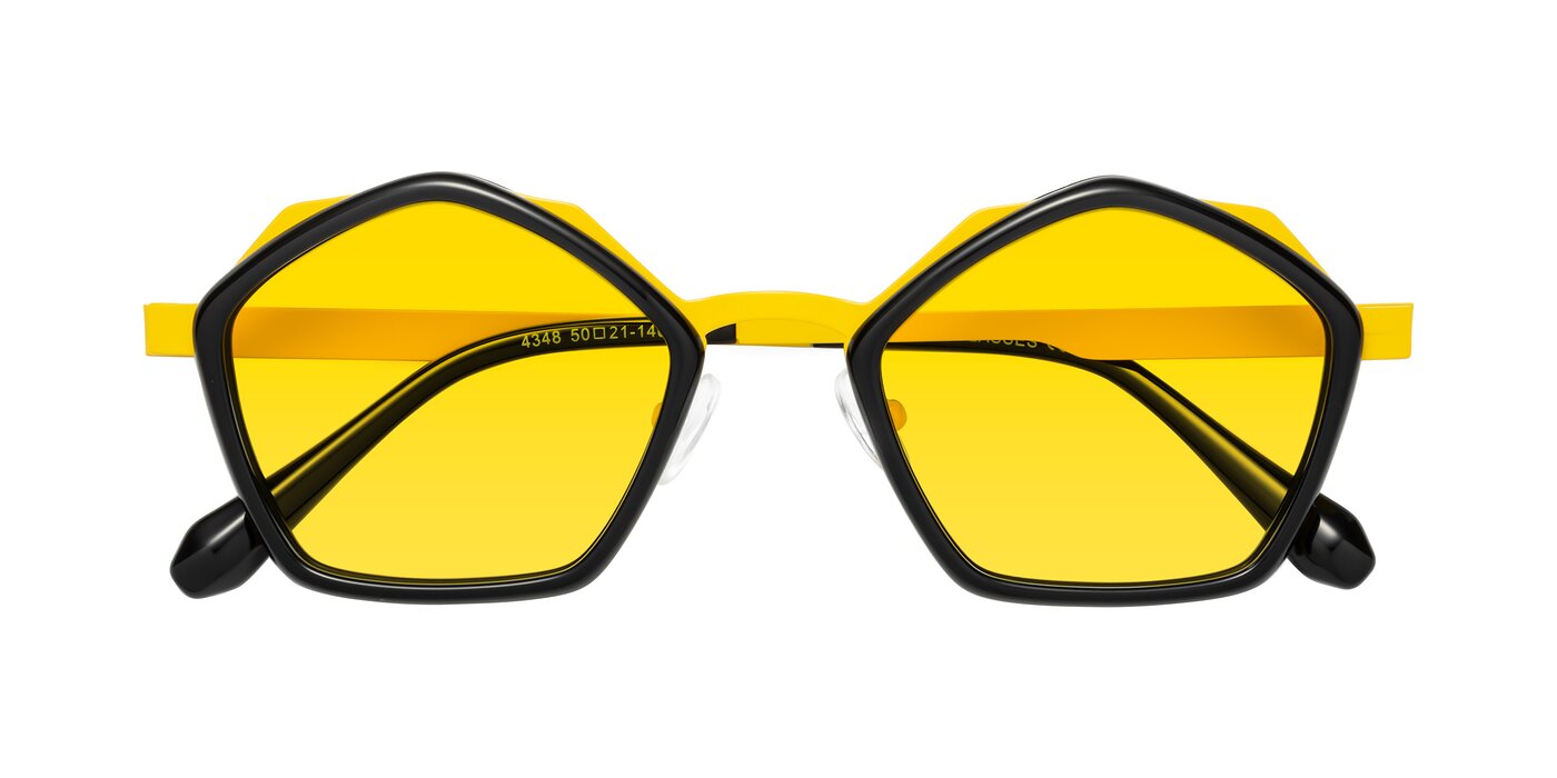 Sugar - Black / Yellow Tinted Sunglasses