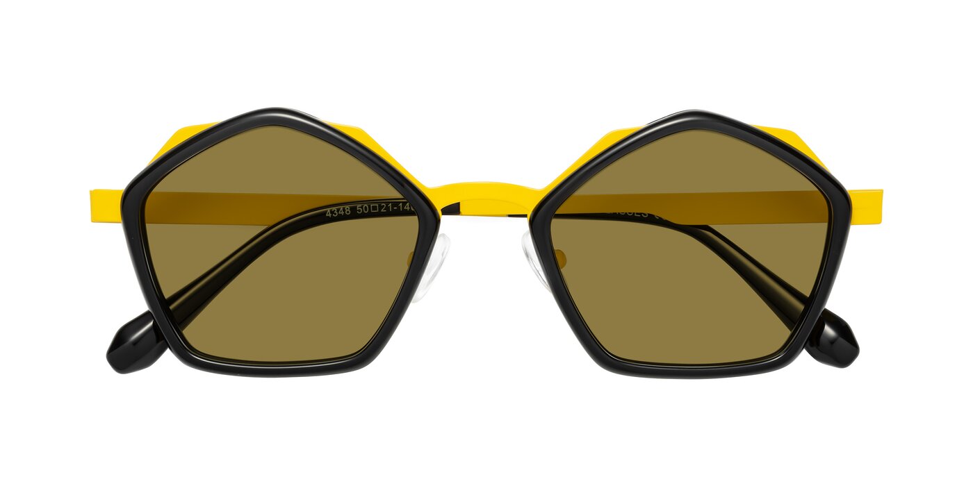 Sugar - Black / Yellow Polarized Sunglasses