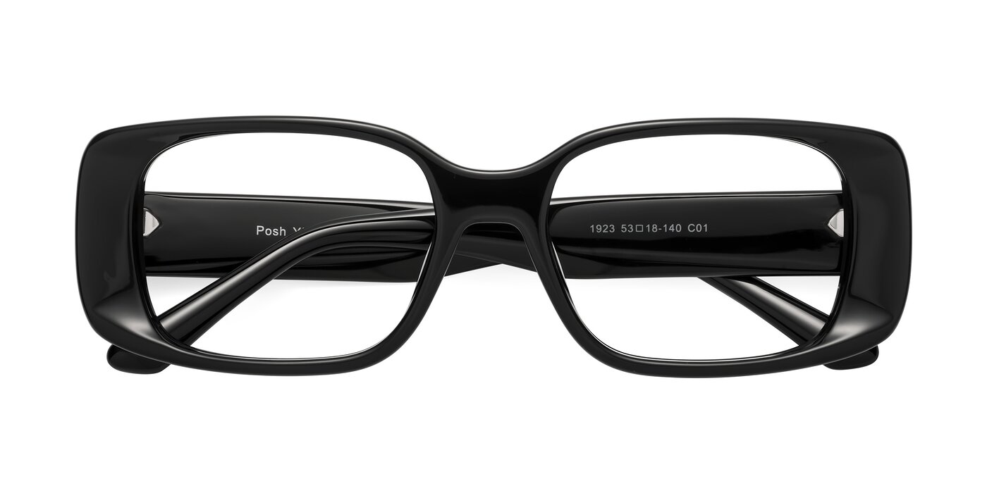 Posh - Black Eyeglasses