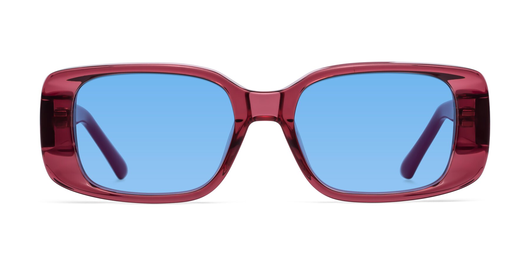 Posh - Transparent Pink Sunglasses