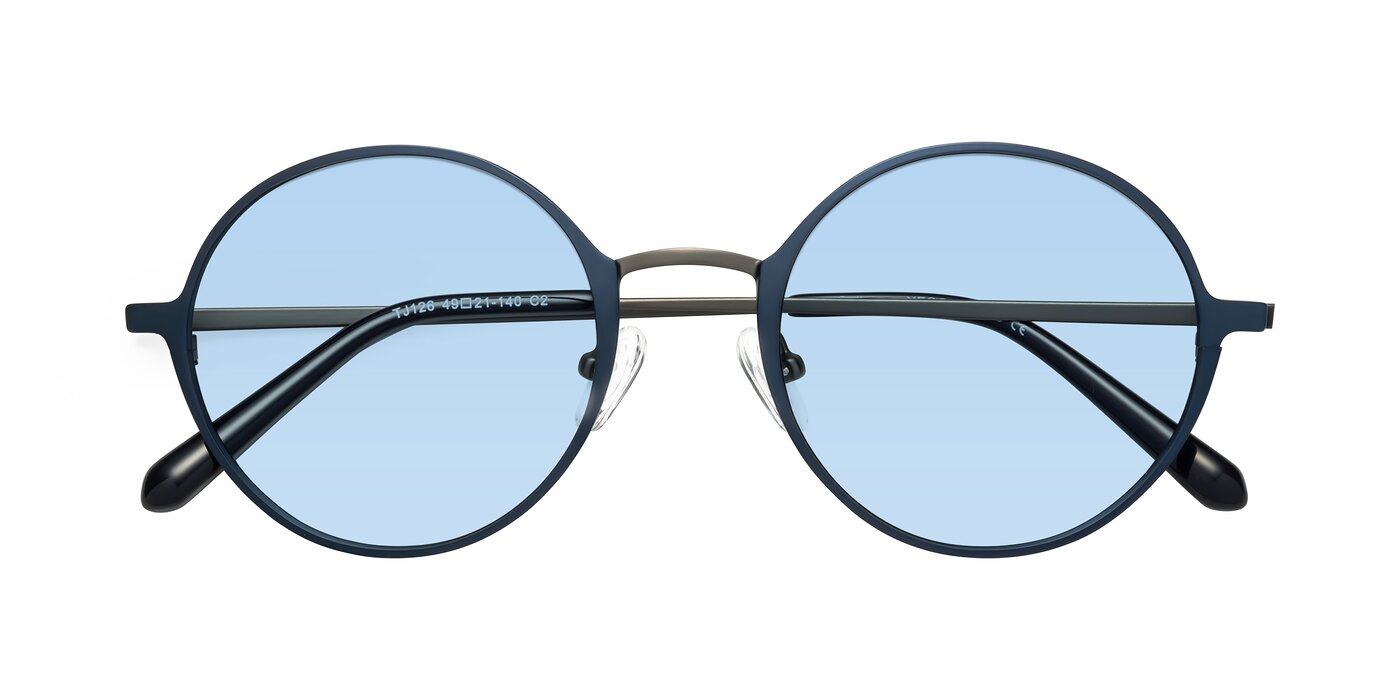 Calloway - Navy / Gunmetal Tinted Sunglasses