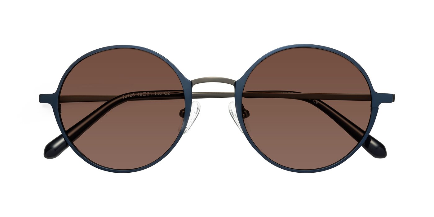 Calloway - Navy / Gunmetal Tinted Sunglasses